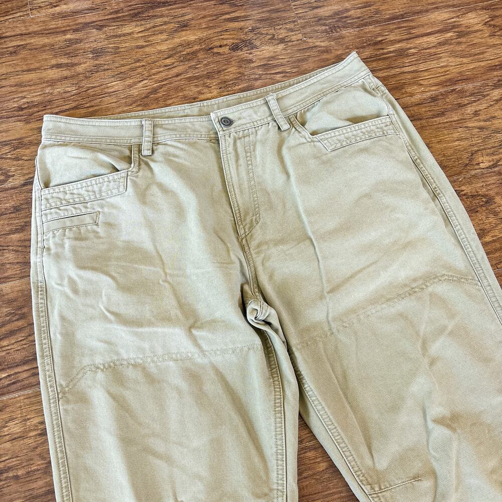 Under Armour Storm Loose Fit Khaki Tan Cotton Pants 36x32